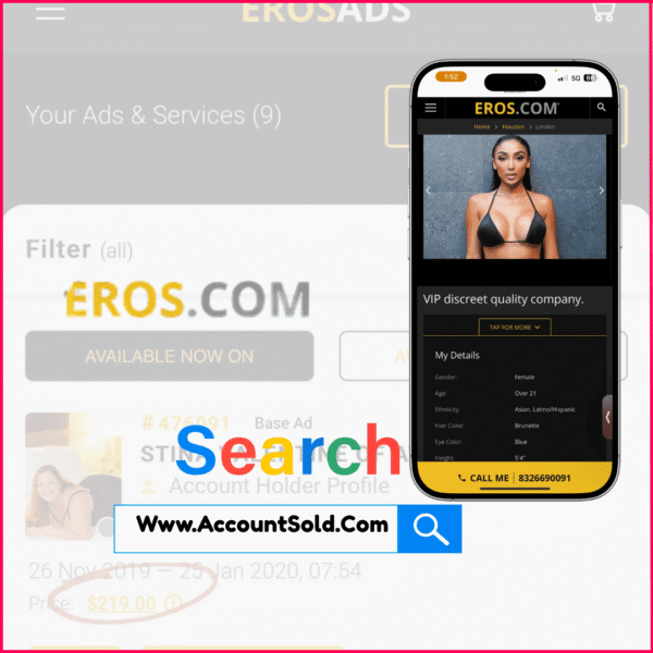 Eros Verified Account